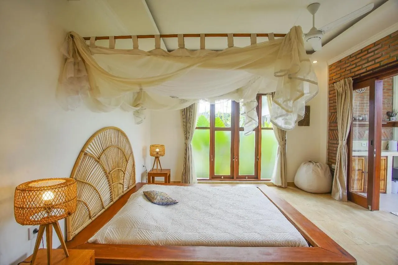 New 1Br Villa In A Quiet Place Surounding By Ricefields 우붓 컨트리하우스